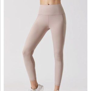 VARLEY Clyde Mesh Leggings Sepia Rose {NN13}